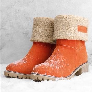 Rosy- Orange 8.5 Boots